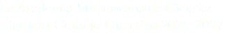 La Academia Michoacana de Ciencias elige a su Consejo Directivo 2025-2027